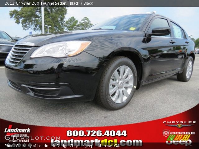 2012 Chrysler 200 Touring Sedan in Black