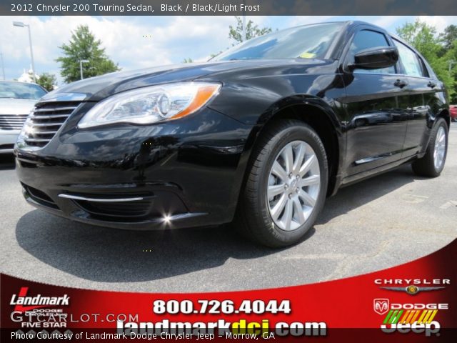 2012 Chrysler 200 Touring Sedan in Black