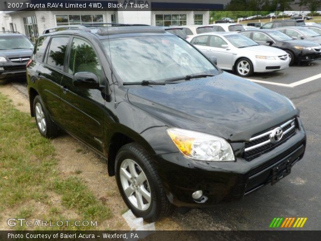 2007 Toyota RAV4 Limited 4WD in Black