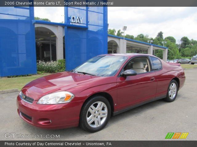 2006 Chevrolet Monte Carlo LT in Sport Red Metallic