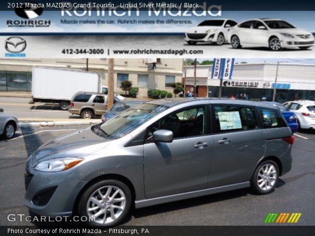 2012 Mazda MAZDA5 Grand Touring in Liquid Silver Metallic