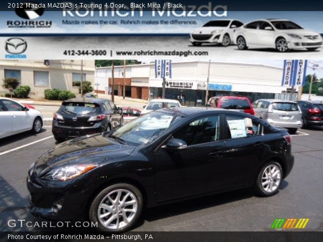 2012 Mazda MAZDA3 s Touring 4 Door in Black Mica