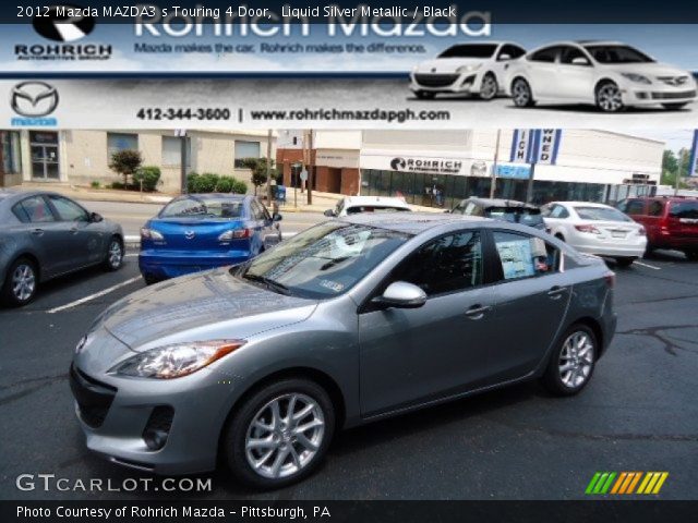 2012 Mazda MAZDA3 s Touring 4 Door in Liquid Silver Metallic