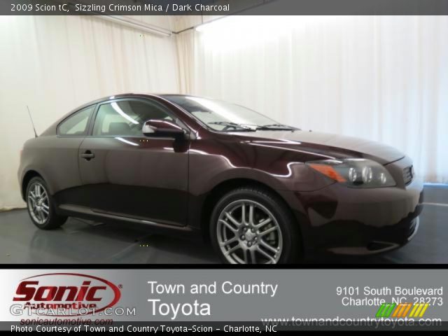 2009 Scion tC  in Sizzling Crimson Mica