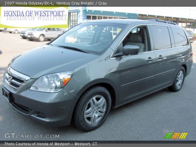 2007 Honda Odyssey EX-L in Nimbus Gray Metallic
