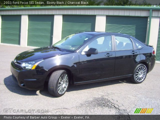 2011 Ford Focus SES Sedan in Ebony Black