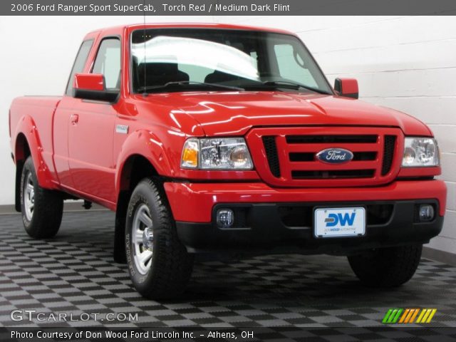 2006 Ford Ranger Sport SuperCab in Torch Red