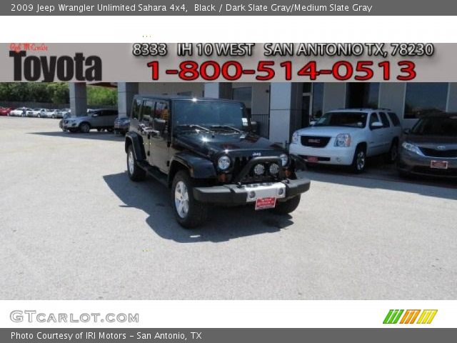 2009 Jeep Wrangler Unlimited Sahara 4x4 in Black