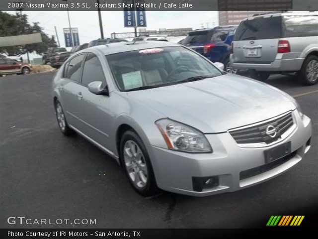 2007 Nissan Maxima 3.5 SL in Radiant Silver Metallic