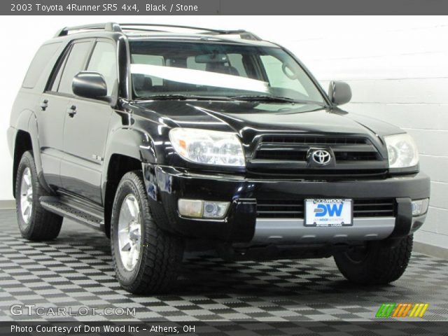2003 Toyota 4Runner SR5 4x4 in Black