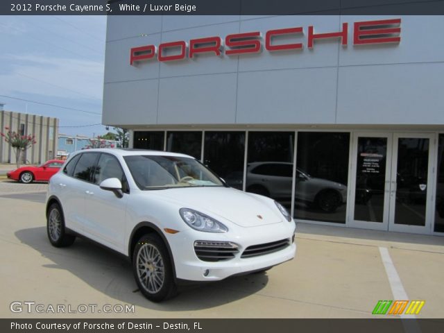 2012 Porsche Cayenne S in White