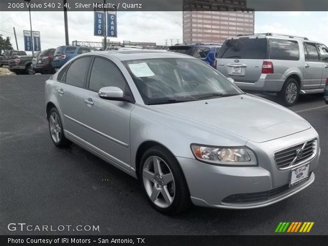 2008 Volvo S40 2.4i in Silver Metallic