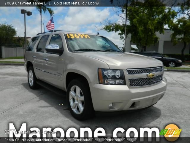 2009 Chevrolet Tahoe LTZ in Gold Mist Metallic