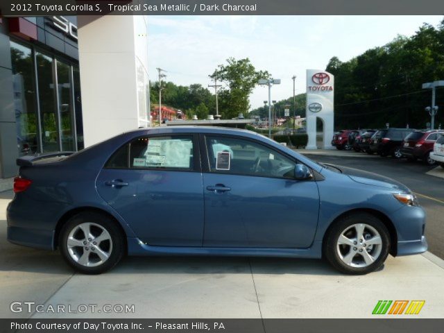 2012 Toyota Corolla S in Tropical Sea Metallic