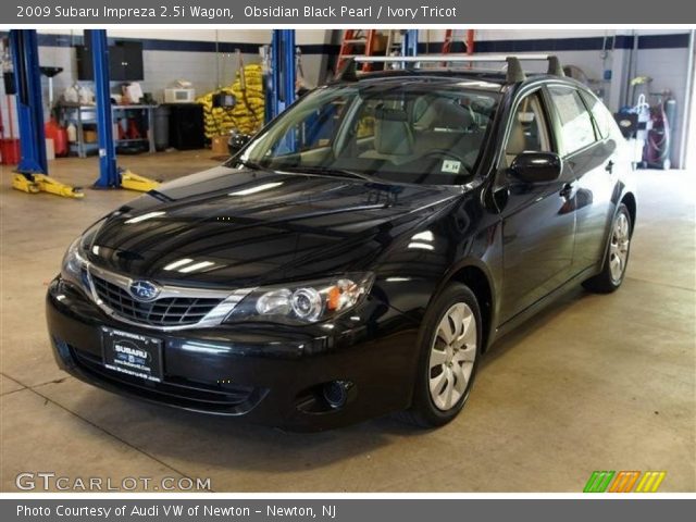 2009 Subaru Impreza 2.5i Wagon in Obsidian Black Pearl