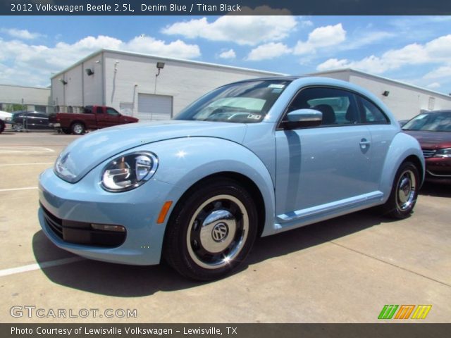 2012 Volkswagen Beetle 2.5L in Denim Blue