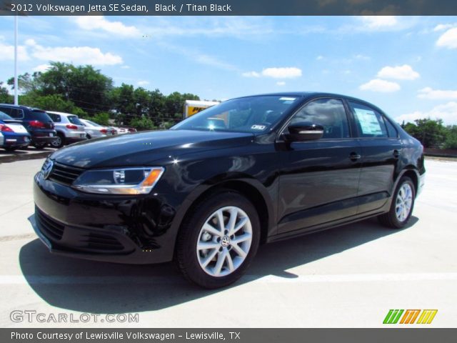 2012 Volkswagen Jetta SE Sedan in Black
