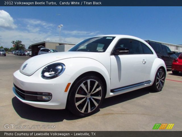 2012 Volkswagen Beetle Turbo in Candy White