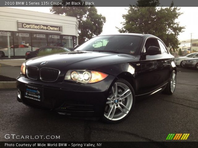 2010 BMW 1 Series 135i Coupe in Jet Black