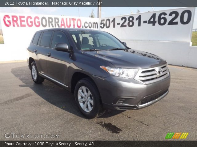 2012 Toyota Highlander  in Magnetic Gray Metallic