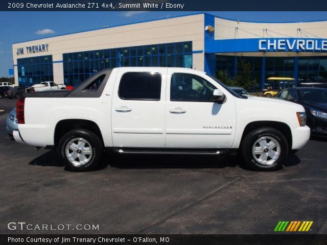 2009 Chevrolet Avalanche Z71 4x4 in Summit White
