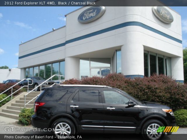 2012 Ford Explorer XLT 4WD in Black
