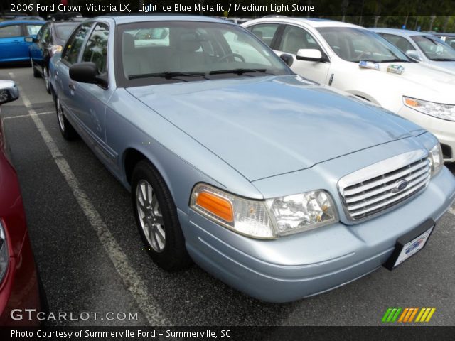 2006 Ford Crown Victoria LX in Light Ice Blue Metallic