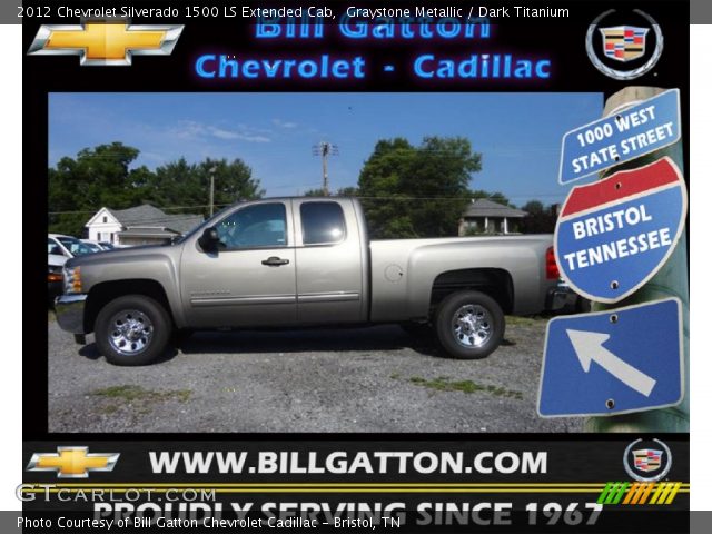 2012 Chevrolet Silverado 1500 LS Extended Cab in Graystone Metallic