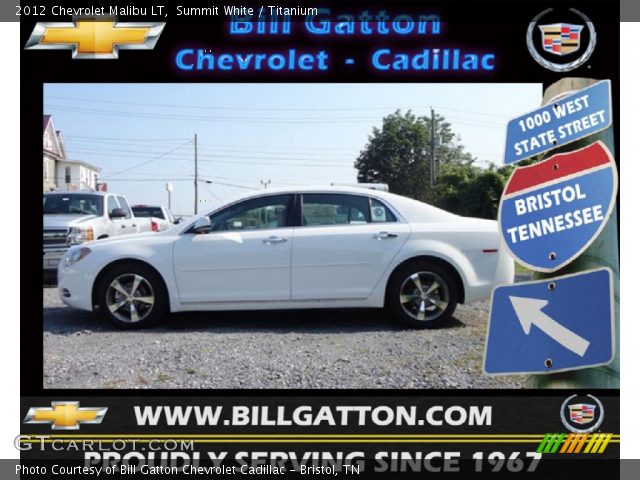 2012 Chevrolet Malibu LT in Summit White