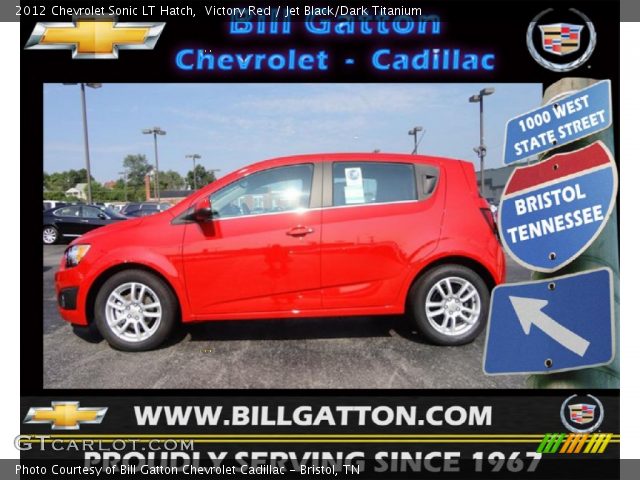 2012 Chevrolet Sonic LT Hatch in Victory Red