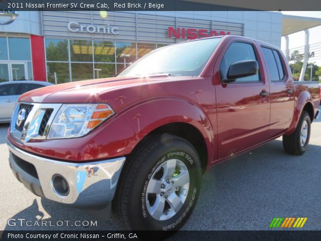 2011 Nissan Frontier SV Crew Cab in Red Brick