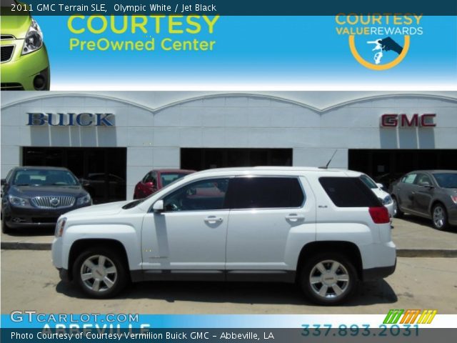 2011 GMC Terrain SLE in Olympic White