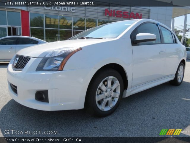 2012 Nissan Sentra 2.0 SR in Aspen White