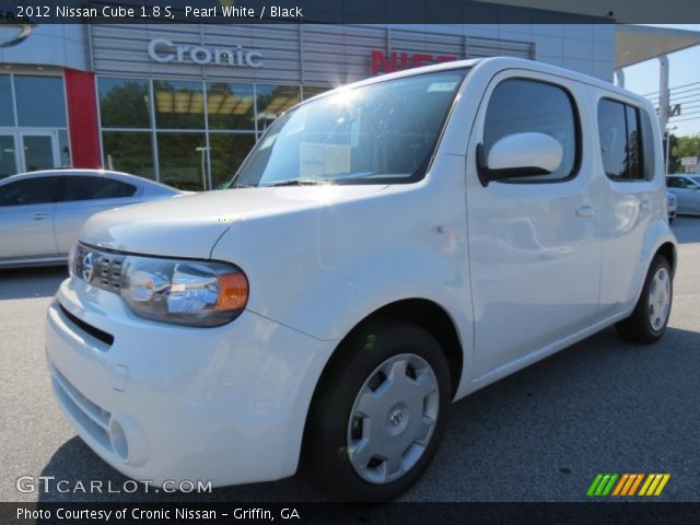 2012 Nissan Cube 1.8 S in Pearl White