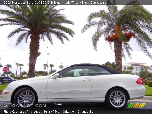 2009 Mercedes-Benz CLK 350 Cabriolet in Arctic White