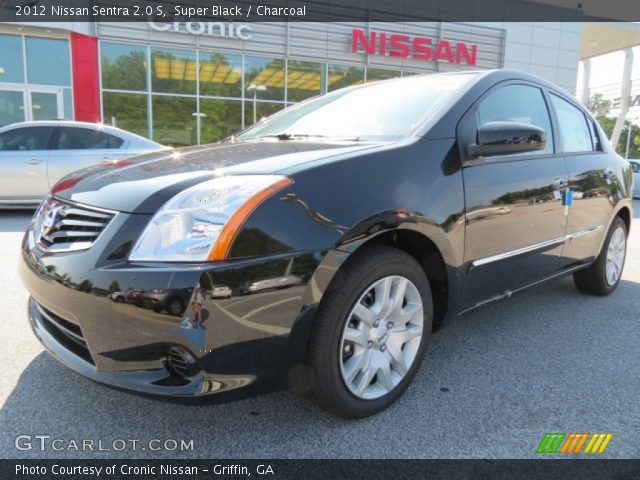 2012 Nissan Sentra 2.0 S in Super Black