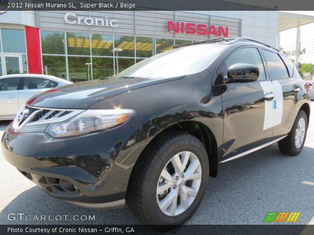 2012 Nissan Murano SL in Super Black