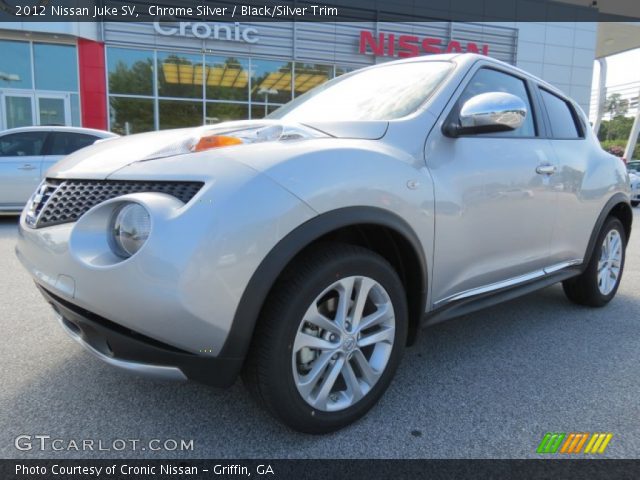 2012 Nissan Juke SV in Chrome Silver