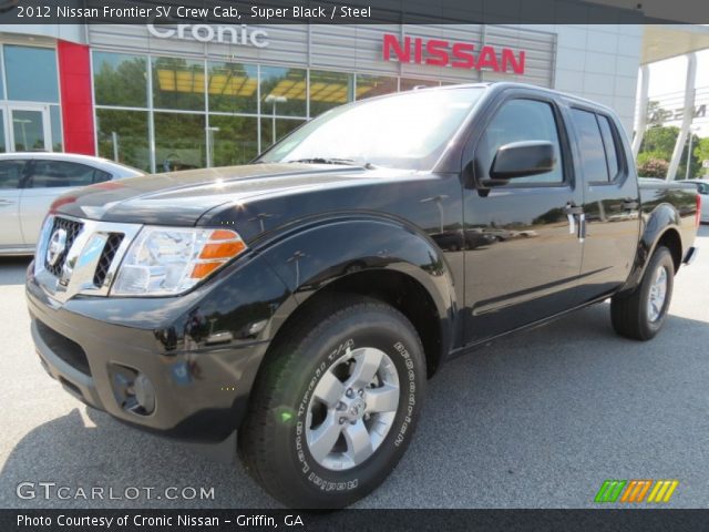 2012 Nissan Frontier SV Crew Cab in Super Black