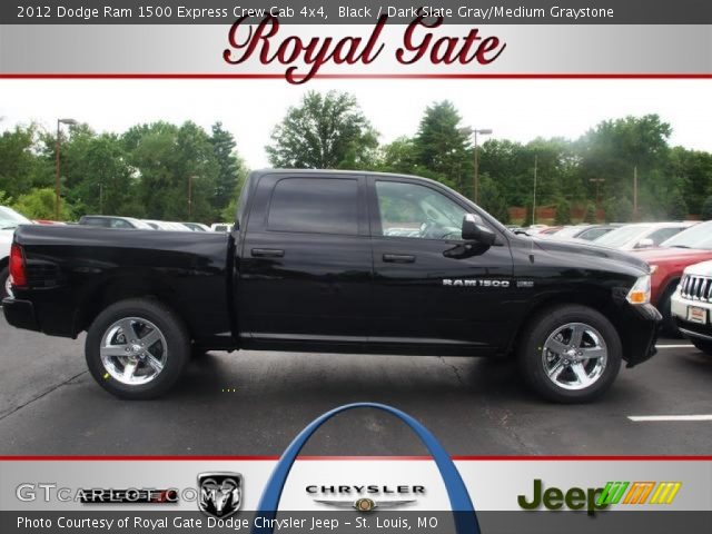 2012 Dodge Ram 1500 Express Crew Cab 4x4 in Black