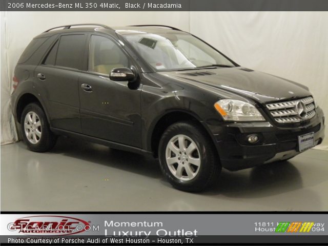 2006 Mercedes-Benz ML 350 4Matic in Black