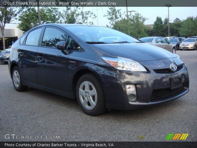 2010 Toyota Prius Hybrid III in Winter Gray Metallic