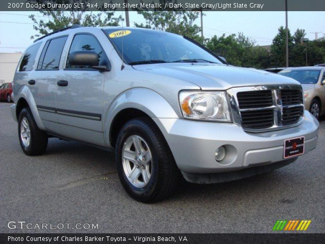 2007 Dodge Durango SLT 4x4 in Bright Silver Metallic