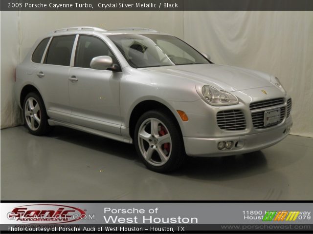 2005 Porsche Cayenne Turbo in Crystal Silver Metallic
