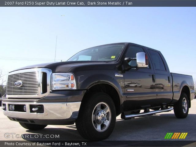 2007 Ford F250 Super Duty Lariat Crew Cab in Dark Stone Metallic