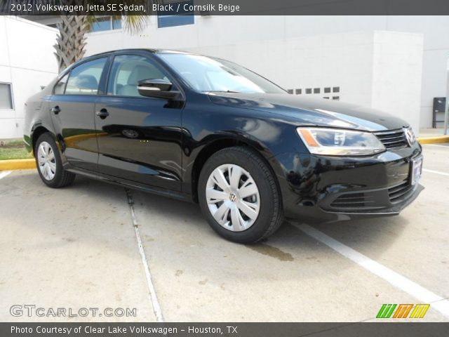 2012 Volkswagen Jetta SE Sedan in Black