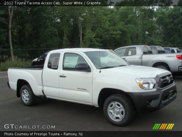 2012 Toyota Tacoma Access Cab in Super White