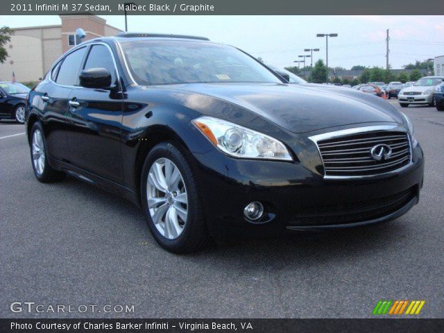2011 Infiniti M 37 Sedan in Malbec Black