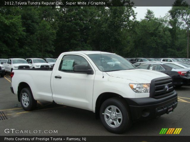 2012 Toyota Tundra Regular Cab in Super White