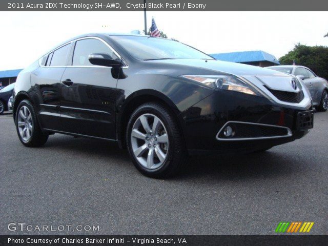 2011 Acura ZDX Technology SH-AWD in Crystal Black Pearl